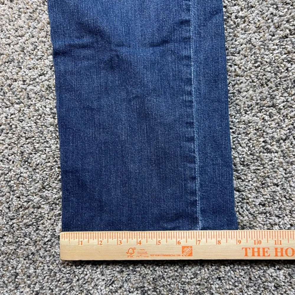 Levi's 514 Men's 38x30 Straight Fit Jeans Dark Wash Blue Denim Regular Fit